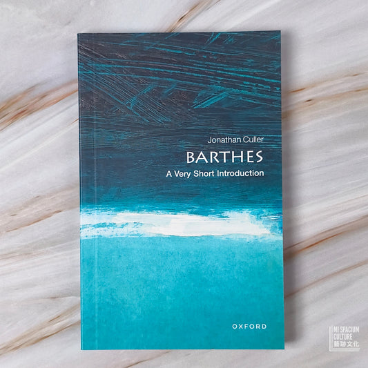 【新書】Barthes: A Very Short Introduction - Mi Spacium Culture 藝跡文化 - Books