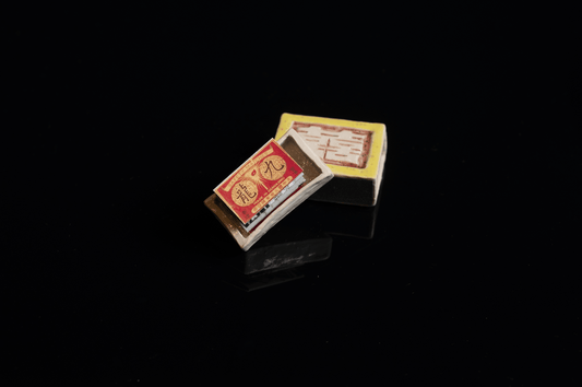 【Zine】陶瓷紅雙喜火柴盒 Double Happinesss Ceramics Matchbox - Mi Spacium Culture 藝跡文化 -
