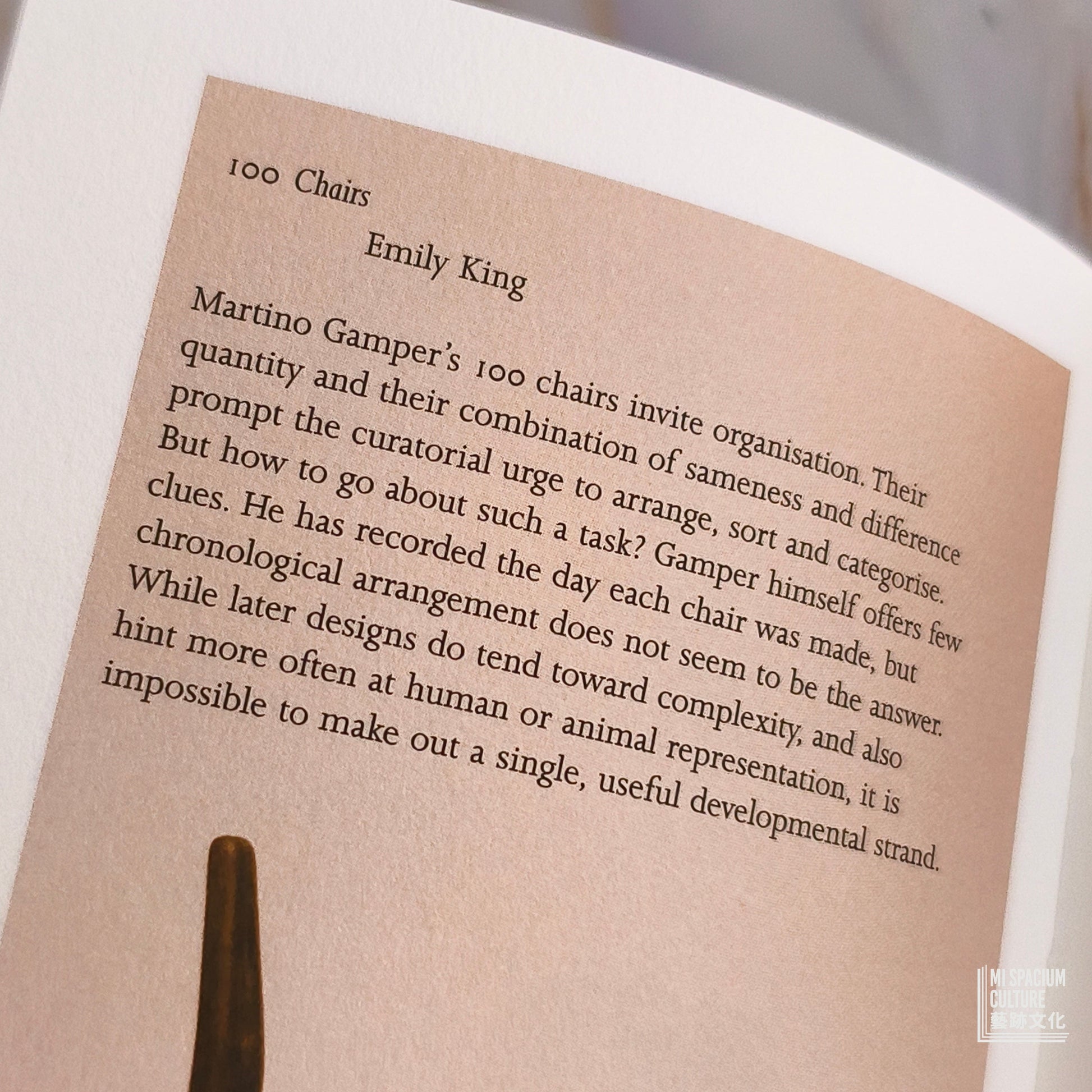 【新書】100 Chairs in 100 Days and Its 100 Ways - Mi Spacium Culture 藝跡文化 - Books