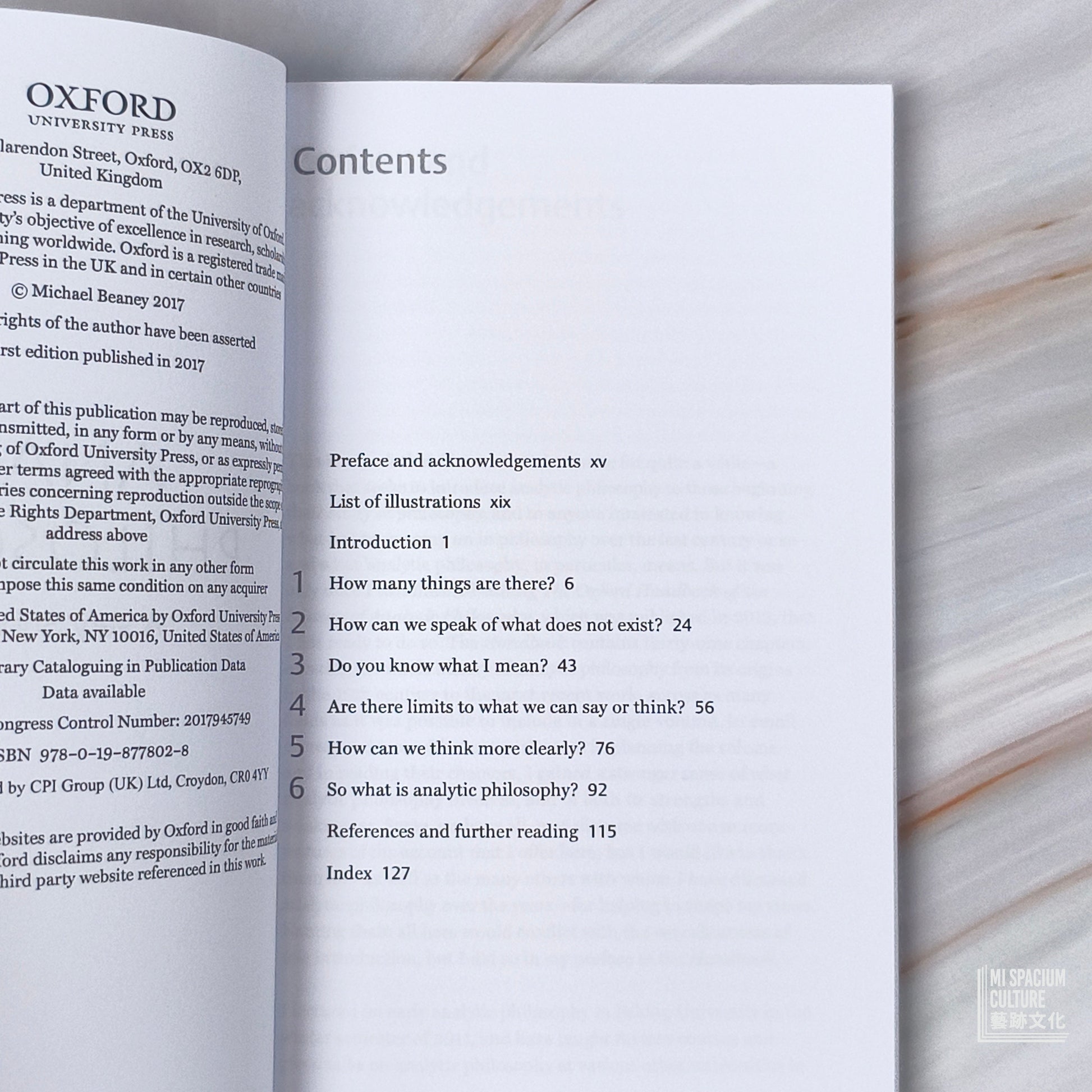 【新書】Analytic Philosophy: A Very Short introduction - Mi Spacium Culture 藝跡文化 - Books