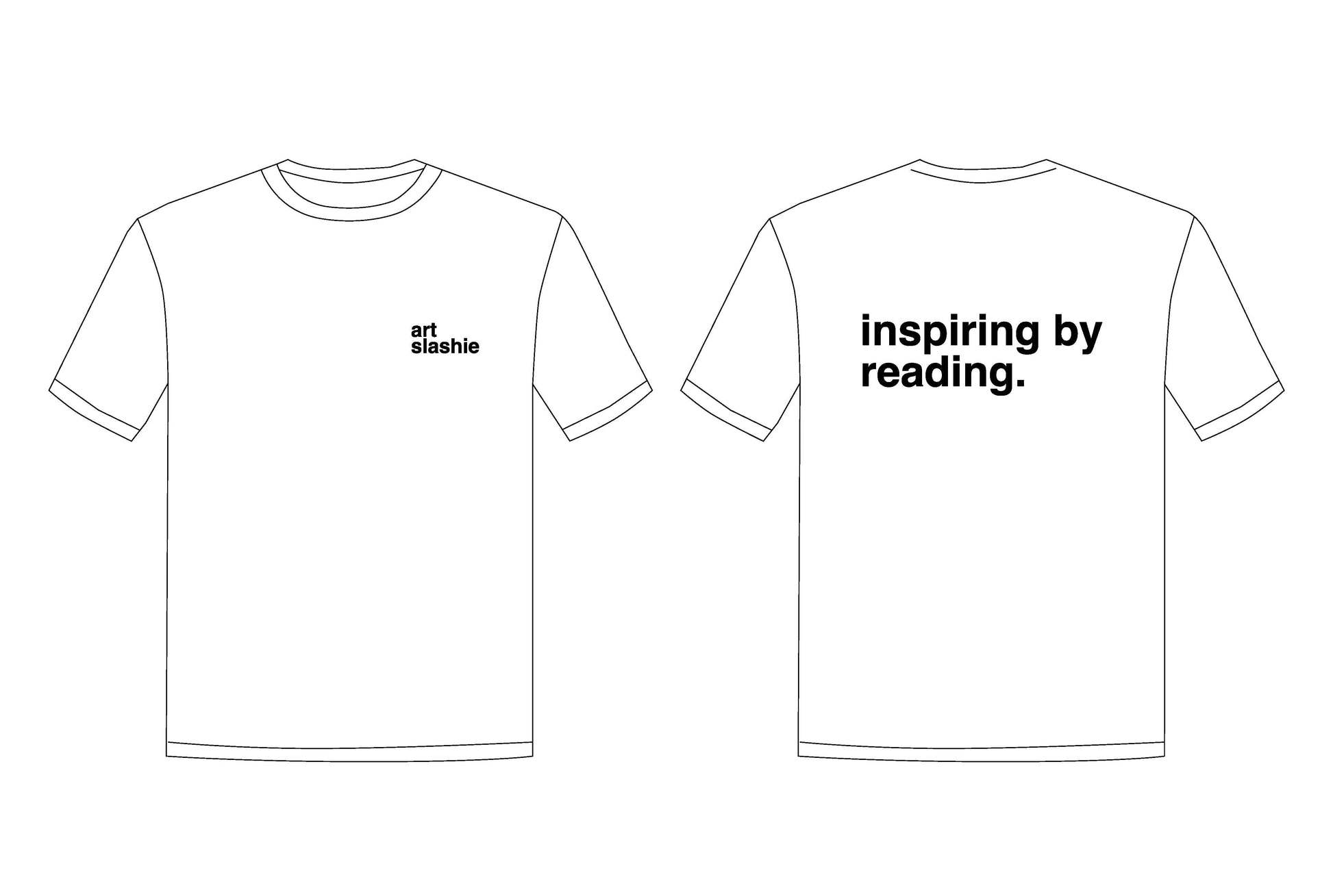 【新書】Inspiring by Reading 藝跡文化T恤 - Mi Spacium Culture 藝跡文化 - 精選文具 Selected Stationery