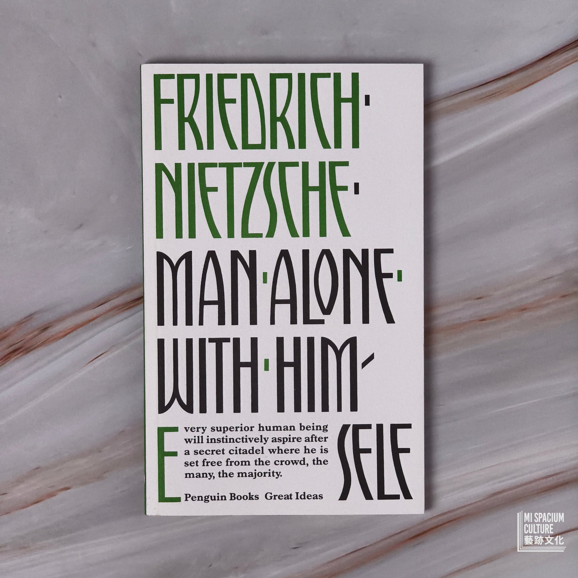 【新書】Men Alone with Himself - Mi Spacium Culture 藝跡文化 - Books