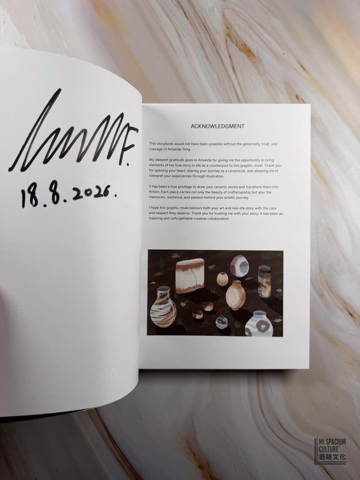 【新書】大地的迴音 ROAD TO GAIA（簽名版Signed copy） - Mi Spacium Culture 藝跡文化 - Books
