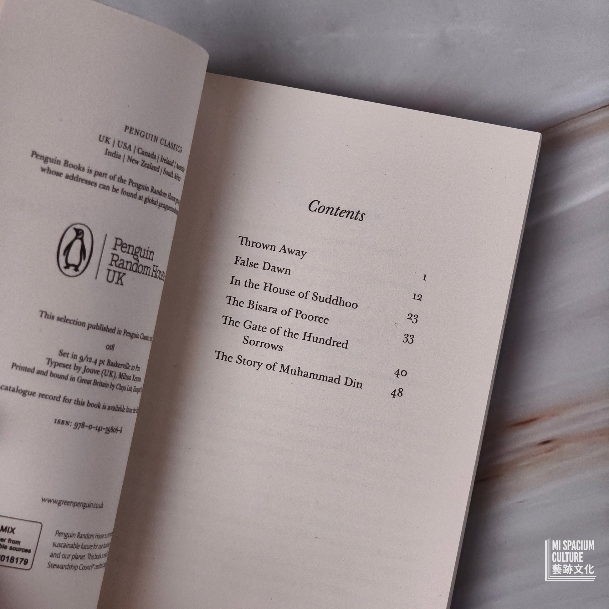 【新書】The Gate of the Hundred Sorrows (Penguin Little Black Classics) - Mi Spacium Culture 藝跡文化 - Books