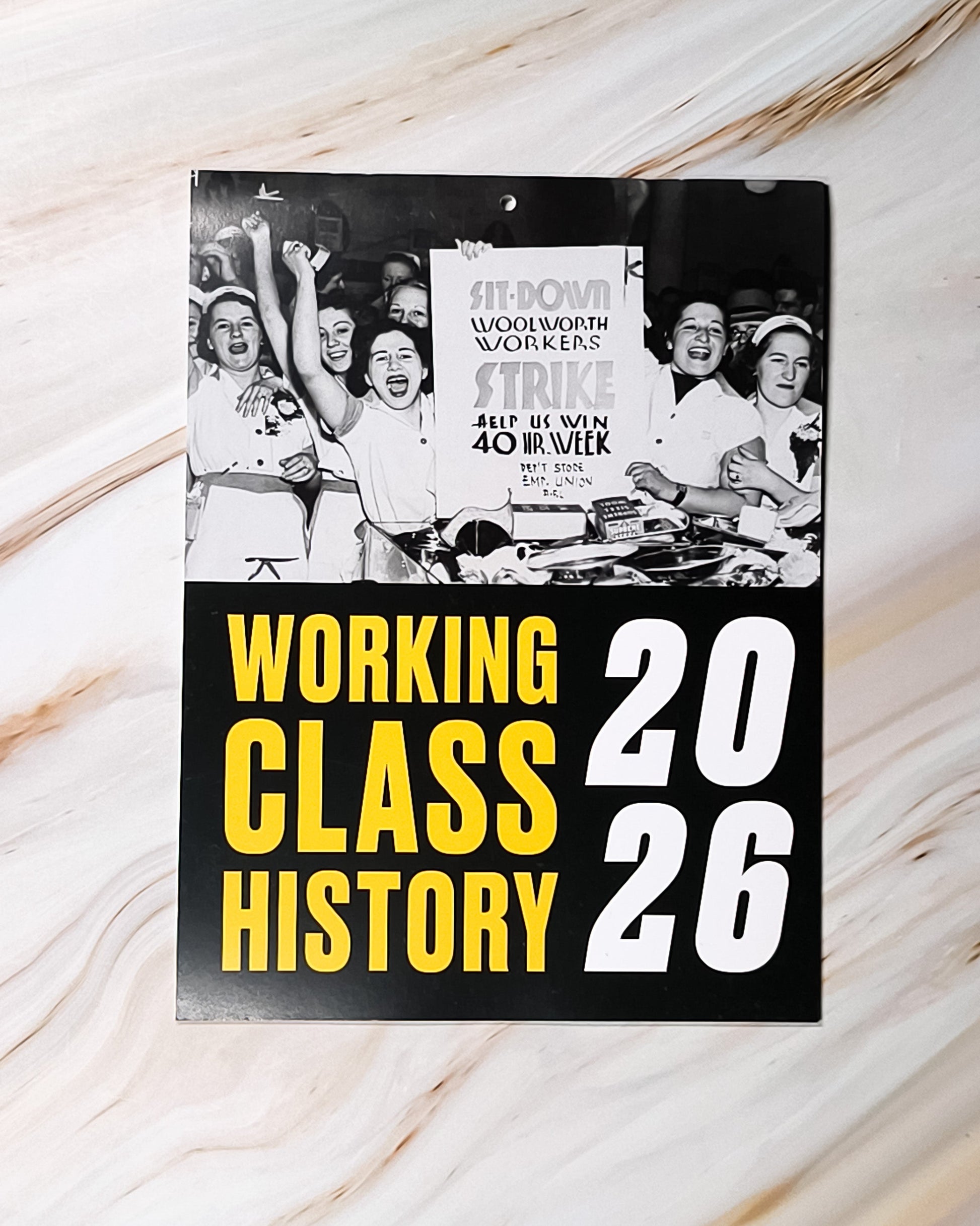 Working Class History 2026 Wall Calendar - Mi Spacium Culture 藝跡文化 - 
