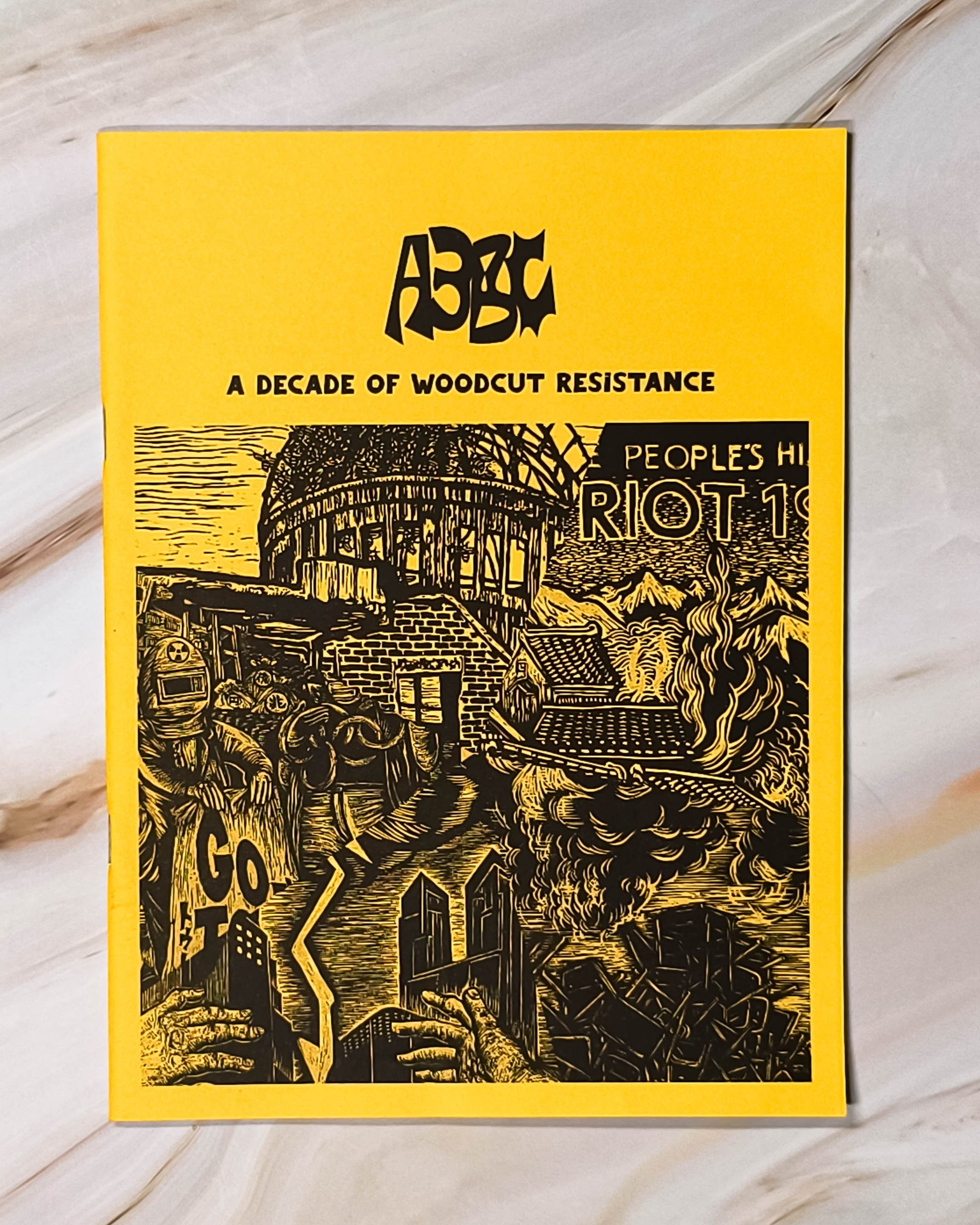 【Zine】A3BC — A Decade of Woodcut Resistance - Mi Spacium Culture 藝跡文化 - Books