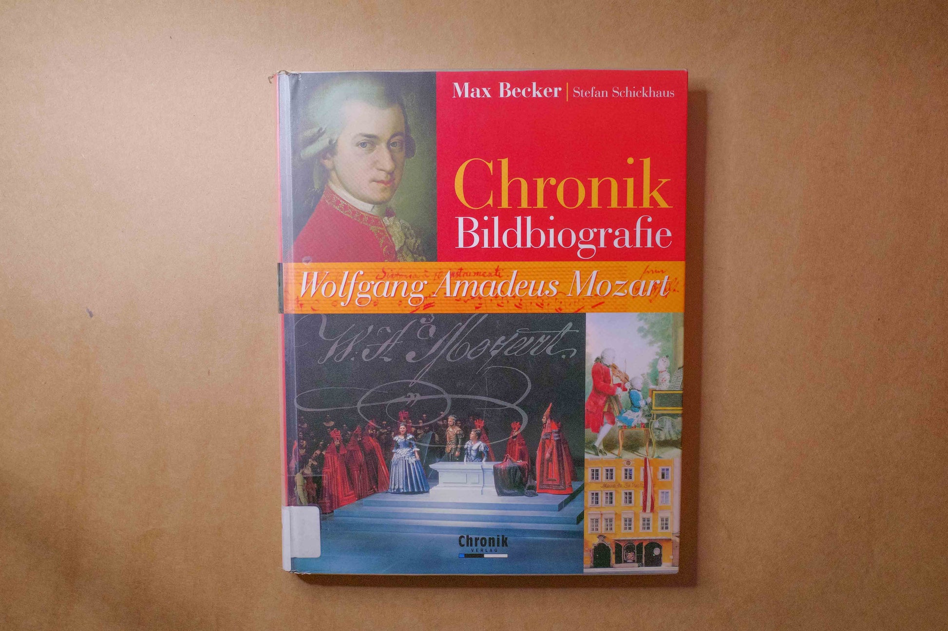 Chronik Bildbiograpfie Wolfgang Mozart - Mi Spacium Design Studio - 音樂 Music